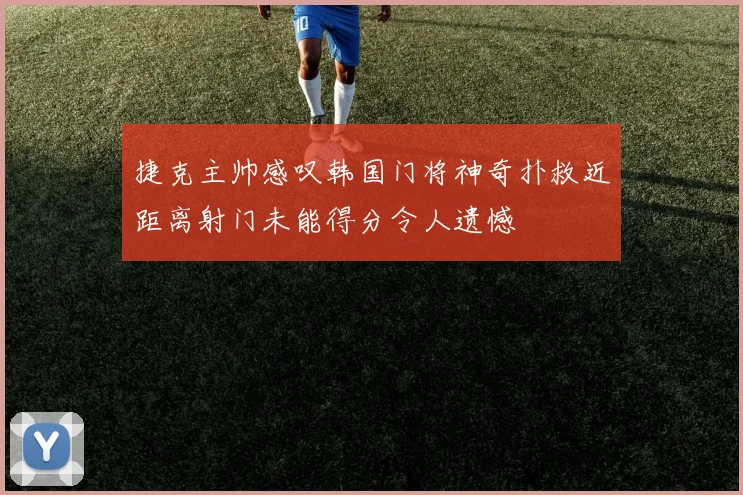 捷克主帅感叹韩国门将神奇扑救近距离射门未能得分令人遗憾